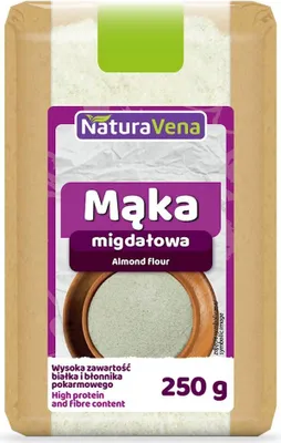 Obrázok produktu pre Mąka migdałowa naturalna 250 g