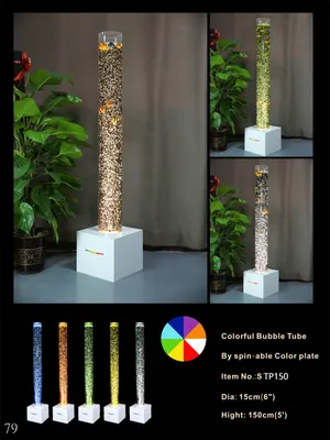 Obrázek produktu pro Led vodní sloupec 150cm vodní stěny dekorace vodní sloupec lampa 150cm dekorace