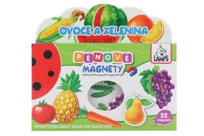 Produktbild von Schaumstoffmagnete Obst und Gemüse