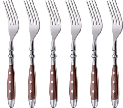 Produktbild von GRÄWE Tafelgabeln 6 Stück, Serie Nürnberg, BRAUN