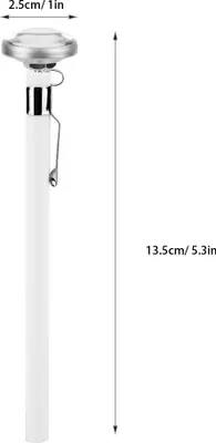 Produktbild von Professionelle Säuglingsmilchflasche Home Wasser Lebensmittel Temperatur Tester ThermometerWeiß