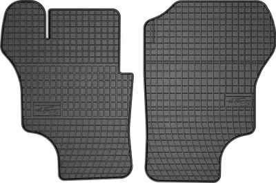 Produktbild von Gummimatten-Set Passend Für: Volkswagen Transporter T3 (1979-1992) Gummi Autoteppiche, Schwarze Fußmatten
