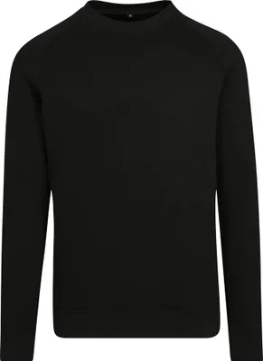Produktbild von Build Your Brand - Sweatshirt für Herren Raglanärmel RW7647 (5XL) (Schwarz)