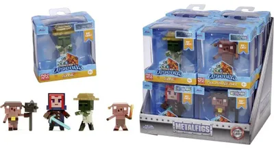 Image de Minecraft Nano Metalfigs Minifigures Diecast 6 cm Wave 2 assortiment (12)
