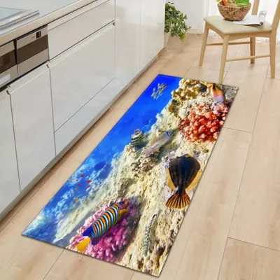 Image de Tapis de sol antidérapant - 60 x 90 cm avec motif en 3D