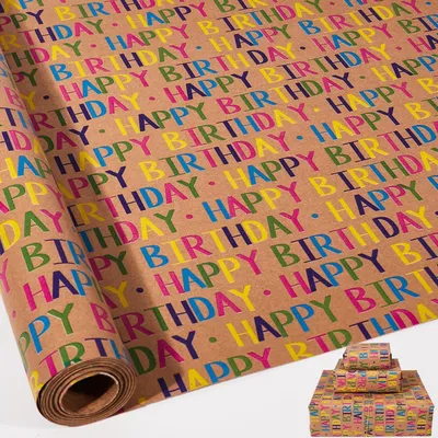 Imagen del producto de Papel de regalo, 43 cm x 10 m