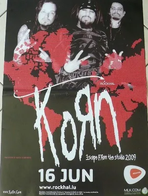Obrázok produktu pre KORN - 2009 - PLAGÁT - 70x100 cm