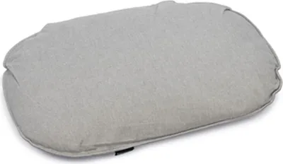 Produktbild von Beeztees Ferro – Hunde Liegekissen Oval – Grau / Hellblau – 70 x 49 cm