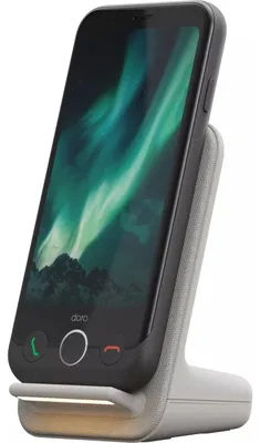 Produktbild von Doro Aurora A10, 11,4 cm (4.5"), 4 GB, 64 GB, 13 MP, Android 14, Schwarz