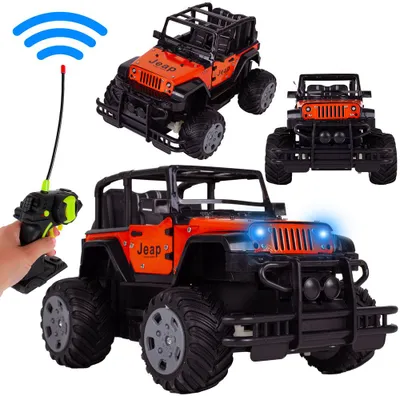 Immagine prodotto di Malplay Rc fuoristrada in metallo Veicolo fuoristrada telecomandato 1:20 da 6 anni dono