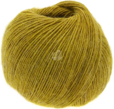 A ball of yarn on a white background.