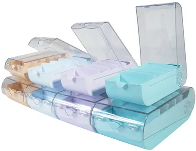Produktbild von Exacompta Karteikartenbox BunnyBox A7 Iderama Farben sortiert