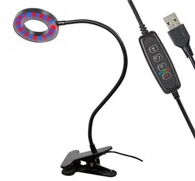 Obrázek produktu pro Lampa pro růst rostlin BLOW 71-307, 4W s klipem, 10 režimů