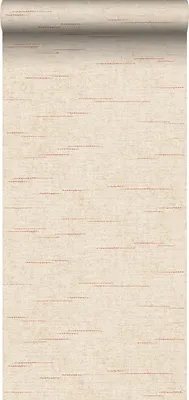 Produktbild von Sanders & Sanders Tapete Gewebeoptik Beige 53 cm x 10 m