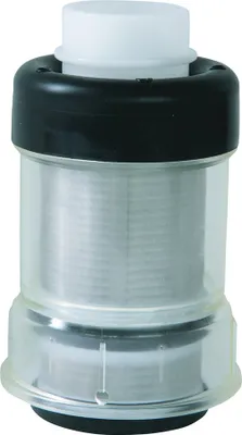 A product shot of a water filter replacement cartridge.