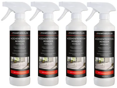 Produktbild von moebelplus Küchenfronten-Reiniger Hochglanz - 4er Set