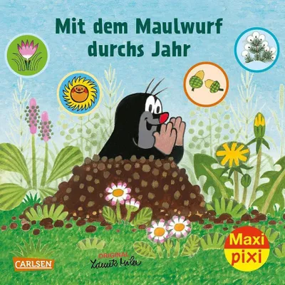 Obrázok produktu pre Sörensen, H: Maxi Pixi 405: Mit dem Maulwurf durchs Jahr
