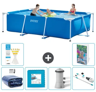 Produktbild von Rechteckiger Frame Pool - 300x200x75 cm - 7-teilig S145