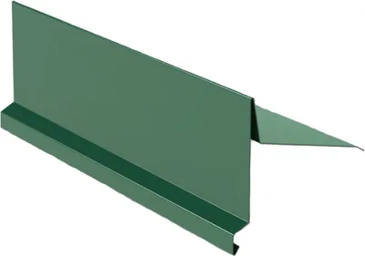 Immagine prodotto di Binario di protezione per tetto inclinato RŠ 333, 2 m, Zinco verniciato, Verde muschio RAL 6005