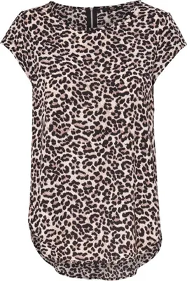 Produktbild von Print Kurzarm Bluse Basic Rundhals Blouse Shirt Oberteil ONLVIC | 42