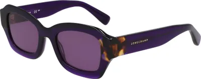 Produktbild von Longchamp LO749S Purple/havana 50/21/140 Damen Sonnenbrillen