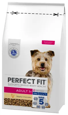 Produktbild von Perfect Fit Adult 1+, Adult, Klein (5-10 kg), Huhn, 6 kg