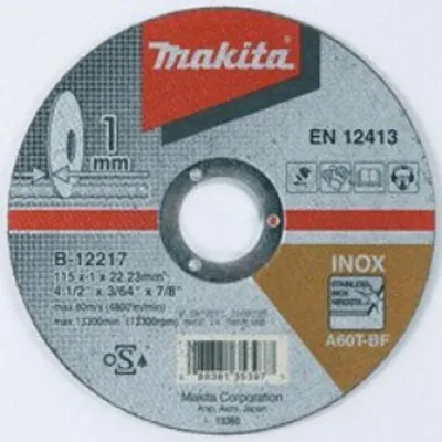 Immagine prodotto di MAKITA B-64618 disco da taglio 230 × 1,9 × 22,2 mm, acciaio, acciaio inossidabile