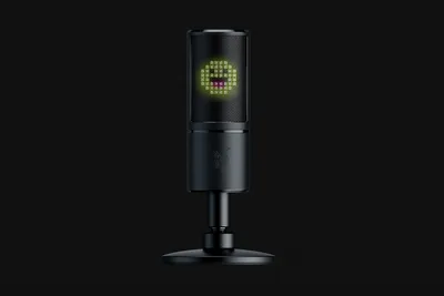 Zdjęcie produktu dla Razer Seiren Emote, Mikrofon studyjny, 100 - 20000 Hz, 0,1%, 16 Ω, 16 bit, 48000 kHz