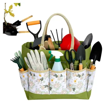Produktbild von Oxford Werkzeugtasche, Organizer mit mehreren Fächern für Gartenarbeiten