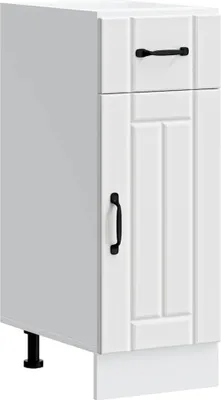 Produktbild von Hochwertig Küchen-Unterschrank Lucca Weiß Holzwerkstoff 853697