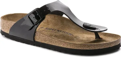 Produktbild von Birkenstock Gizeh Black Patent - Damen Hausschuhe - 43663