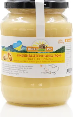 Produktbild von Lindenhonig (roh), 1 kg