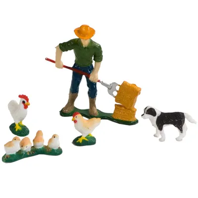 Productafbeelding van Dutch Farm accessoireset, 5-delig, 5 jaar, meerkleurig, kunststof