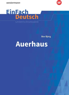 Produktbild von Auerhaus. EinFach Deutsch Unterrichtsmodelle
