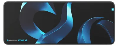 Produktbild von Newskill Gaming ATAMI V2 XL, Blau, Schwarz, Abbildung, Anti-Rutsch-Basis, Gaming-Mauspad
