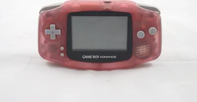 Produktbild von Nintendo Game Boy Advance Handheld-Spielkonsole GBA - Zustand: Gut Rot Transparent