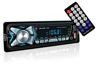 Obrázok produktu pre BLOW X-PRO MP3/USB/micro USB/BLUETOOTH Rádio do auta Čierna