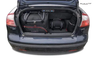 Obrázek produktu pro J&J Automotive | Sada 4ks cestovních tašek AERO pro SAAB 9-3 CABRIO 2002-2011