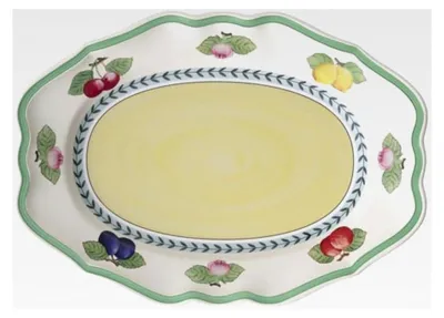 Produktbild von Teller aus Porzellan, Weiß/Mehrfarbig