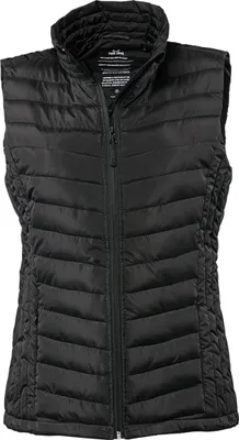 Image de Tee Jays 9633 | Danen/Ladies Zepelin Vest Gilet/bodywarmer - Couleur : Black - Taille : L