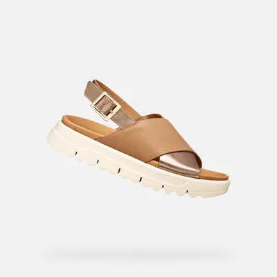 Produktbild von Geox Beige Damensandalen Xand 2.1S 37