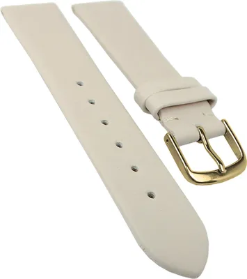 Produktbild von Design I Ersatzband Uhrenarmband Kalbsleder Creme 20514G, Stegbreite:16mm