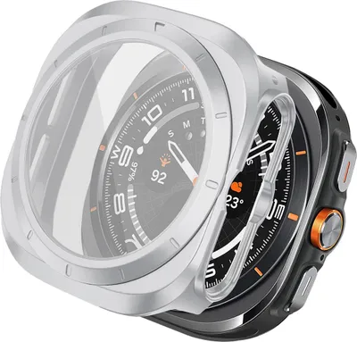 Productafbeelding van imoshion Full Cover Hardcase voor de Samsung Galaxy Watch Ultra (2024/2025) - Zilver