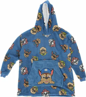 Produktbild von PAW Patrol Hoodie-Decke für Kinder – Perfekt zum Einkuscheln Flauschiger Tragekomfort