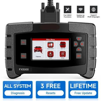 Image de Scanner de diagnostic automobile – Appareil de diagnostic – Lecteur de codes d'erreur avec écran et mises à jour via WiFi