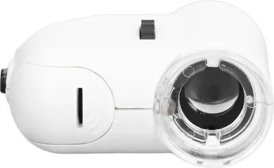 Obrázek produktu pro Mini přenosný mikroskop, miniaturní mikroskop na mince, mikroskop kapesní velikosti, mikroskop s 55násobným zvětšením, miniaturní mikroskop s optickým objektivem, 55násobný kapesní mikroskop