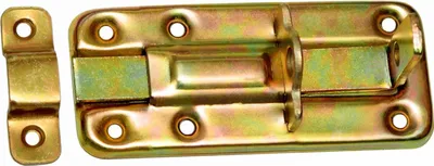 Produktbild von Türschloßriegel Türriegel Schubriegel 100 / 43 Sicherheits-Schlossriegel