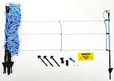 Produktbild von Signalband f. WildNet|WolfNet Länge: 250 m |  Farbe: blau