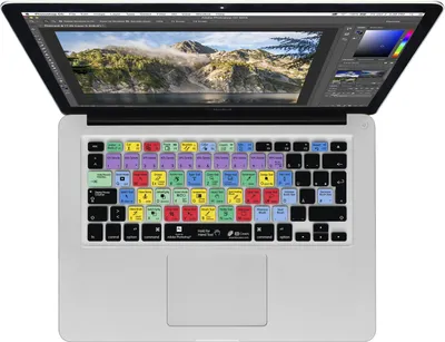 Obrázok produktu pre Kryt klávesnice Photoshop nemčina pre MacBook Pro/Air