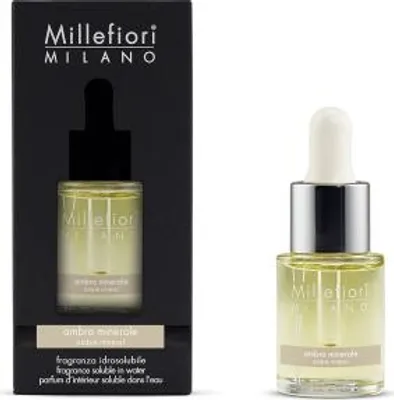 Obrázok produktu pre Millefiori Milano vo vodou rozpustný vonný olej 15 ml - Ambra Minerale